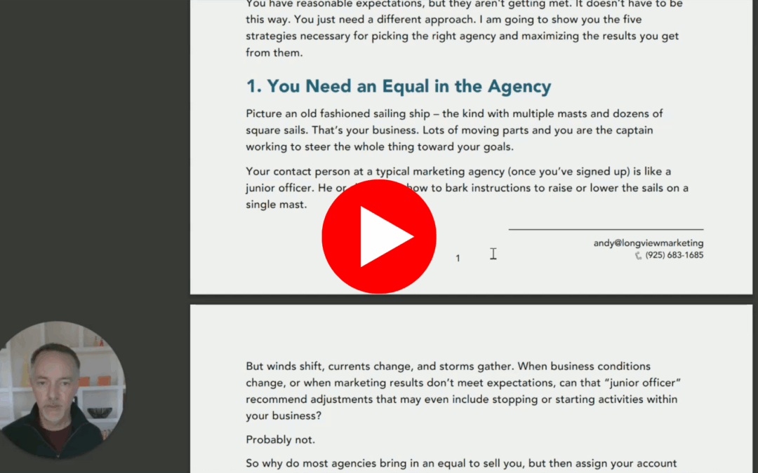 How to Stop Churning Through Marketing Agencies and Finally Get the Leads and Growth You Want